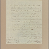Letter to [James Bowdoin,] Governor of Massachusetts