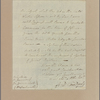 Letter to [James Bowdoin,] Governor of Massachusetts