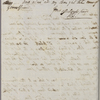 Album of five letters from Percy Bysshe Shelley to Claire Clairmont, 1818-1822