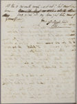 Album of five letters from Percy Bysshe Shelley to Claire Clairmont, 1818-1822