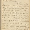 Autograph letter unsigned to John Herman Merivale, January 1814