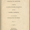Holograph notes in a copy of Herodotus