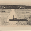 The French cruiser.