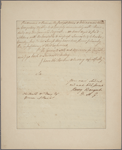 Letter to William Denny, Governor of Pennsylvania