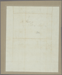 Letter to Thomas S[im] Lee [Annapolis]