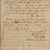 Letter to [Horatio] Gates