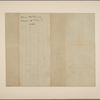 Letter to [Horatio] Gates