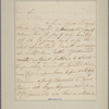 Letter to Col. [Nisbet] Balfour, Charlestown
