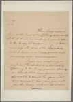 Letter to Sanford Dart, D. C. General to the South. Dept.