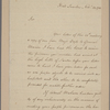 Letter to Gen. [Alexander] Stewart