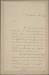 Letter to Gen. [Alexander] Stewart