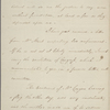 Letter to Gen. [Alexander] Leslie [Charleston]