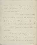 Letter to Gen. [Alexander] Leslie [Charleston]