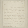 Letter to Gen. [Alexander] Leslie [Charleston]