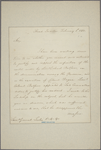Letter to Gen. [Alexander] Leslie [Charleston]