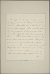 Letter to Gen. [Alexander] Leslie [Charleston]