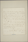 Letter to Gen. [Alexander] Leslie [Charleston]