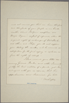 Letter to Gen. [Alexander] Leslie [Charleston]