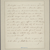Letter to Gen. [Alexander] Leslie [Charleston]