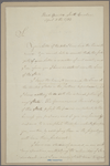 Letter to Gen. [Alexander] Leslie [Charleston]