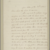 Letter to Gen. [Alexander] Leslie [Charleston]