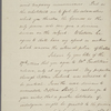 Letter to Gen. [Alexander] Leslie [Charleston]