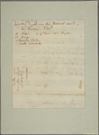 Letter to Maj. Gen. [Benjamin] Lincoln