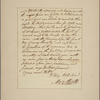 Letter to [Horatio Gates, Traveller's Rest, Berkeley County, Va.]