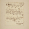 Letter to [Horatio Gates, Traveller's Rest, Berkeley County, Va.]