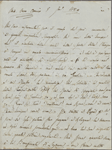 Autograph letter signed to Lord Byron, 8 January 1820