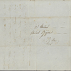 Autograph letter signed to Lord Byron, 8 January 1820