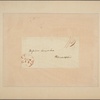 Letter to Messrs. Cary and Lea, Philadelphia