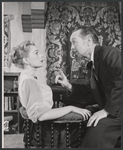 Dolores Dorn-Heft and Franchot Tone in the 1956 production of Uncle Vanya