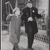 Menasha Skulnik and Martin Rudy in the stage production Uncle Willie
