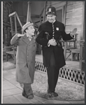 Menasha Skulnik and Martin Rudy in the stage production Uncle Willie