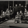 Dana Elcar, Sada Thompson, Eugène Roche, Jack Dodson, Robert Gerringer, John Harkins, Jenny Egan, Sasha Von Scherler, Ken Ruta and Carol Teitel in the 1961 production of Under Milk Wood