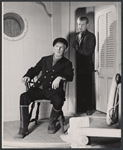 Francis Compton and Donald Houston in the 1957 Broadway production of Under Milk Wood