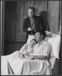 Donald Houston [back] and unidentified others in the 1957 Broadway production of Under Milk Wood