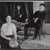 Lisa Daniels, Donald Houston and Francis Compton in the 1957 Broadway production of Under Milk Wood