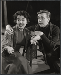 Sada Thompson and Ken Ruta in the 1961 production of Under Milk Wood