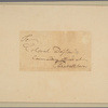 Letter to Col. [Elias] Dayton, Elizabethtown