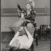 Harry Towb and Shelley Winters in the stage production Under the Weather