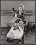 Harry Towb and Shelley Winters in the stage production Under the Weather