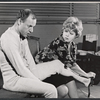 Harry Towb and Shelley Winters in the stage production Under the Weather