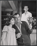 Sandra Church, Gig Young and Dean Jones in the stage production Under the Yum-Yum Tree