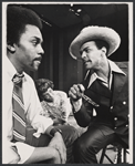 Demond Wilson, Robin Braxton and Lennal Wainwright in the stage production Underground