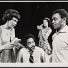 Robin Braxton, Demond Wilson, Norma Darden and unidentified in the stage production Underground