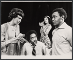 Robin Braxton, Demond Wilson, Norma Darden and unidentified in the stage production Underground