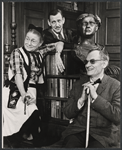 Thelma Ritter, Tony Randall and Alan Webb in the stage production UTBU