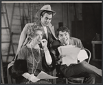 Natalie Schafer, Francis Bethencourt and Kurt Kasznar in the 1955 stage production Six Characters in Search of an Author